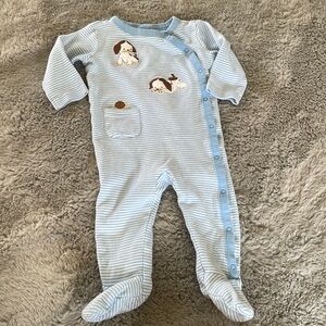 Gymboree Little Golden Books Spot The Dog Baby Sleeper Sz 6/9M Snail